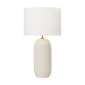 Fanny Slim Table Lamp Matte Concrete Bulbs Inc