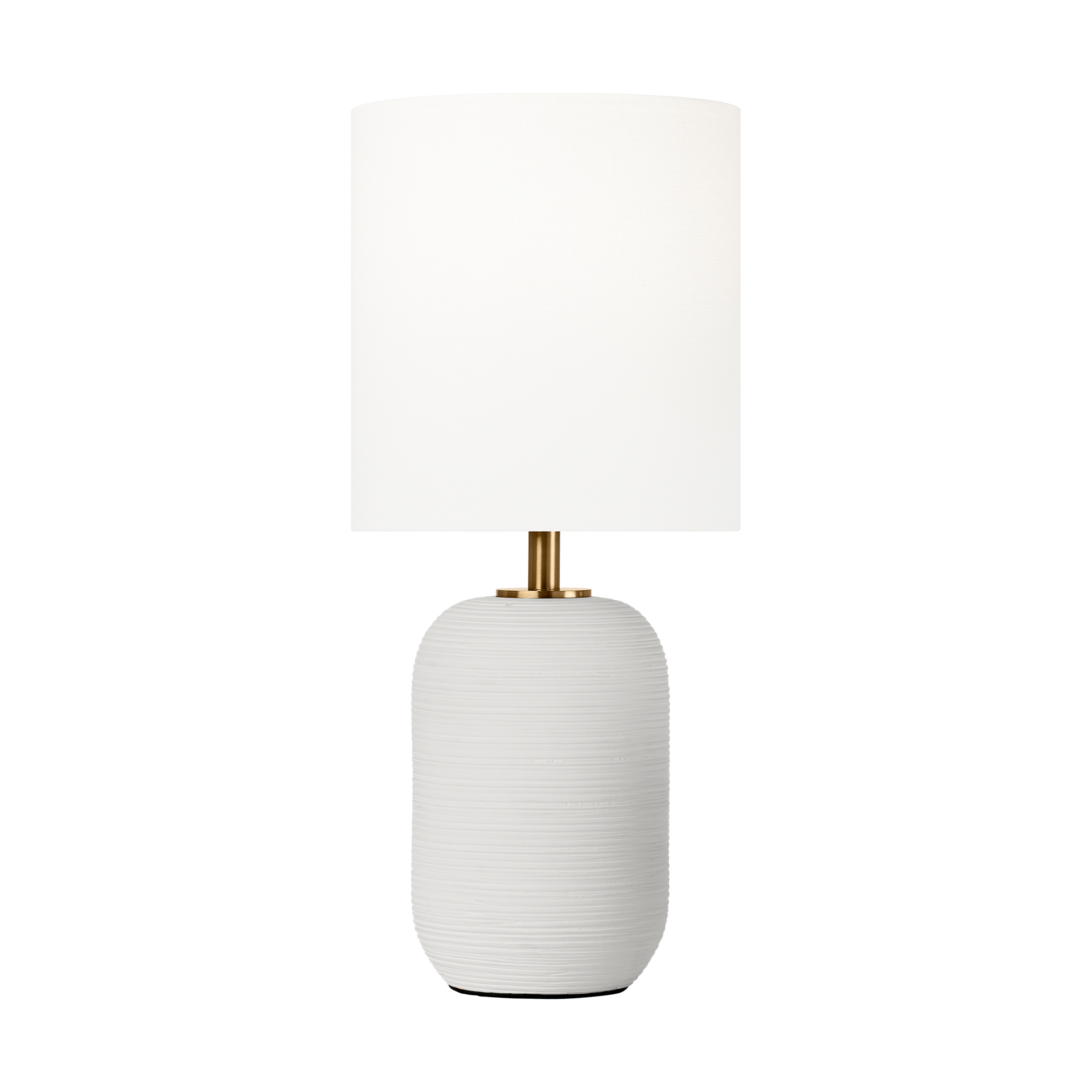 Fanny Small Table Lamp Matte White Ceramic Bulbs Included