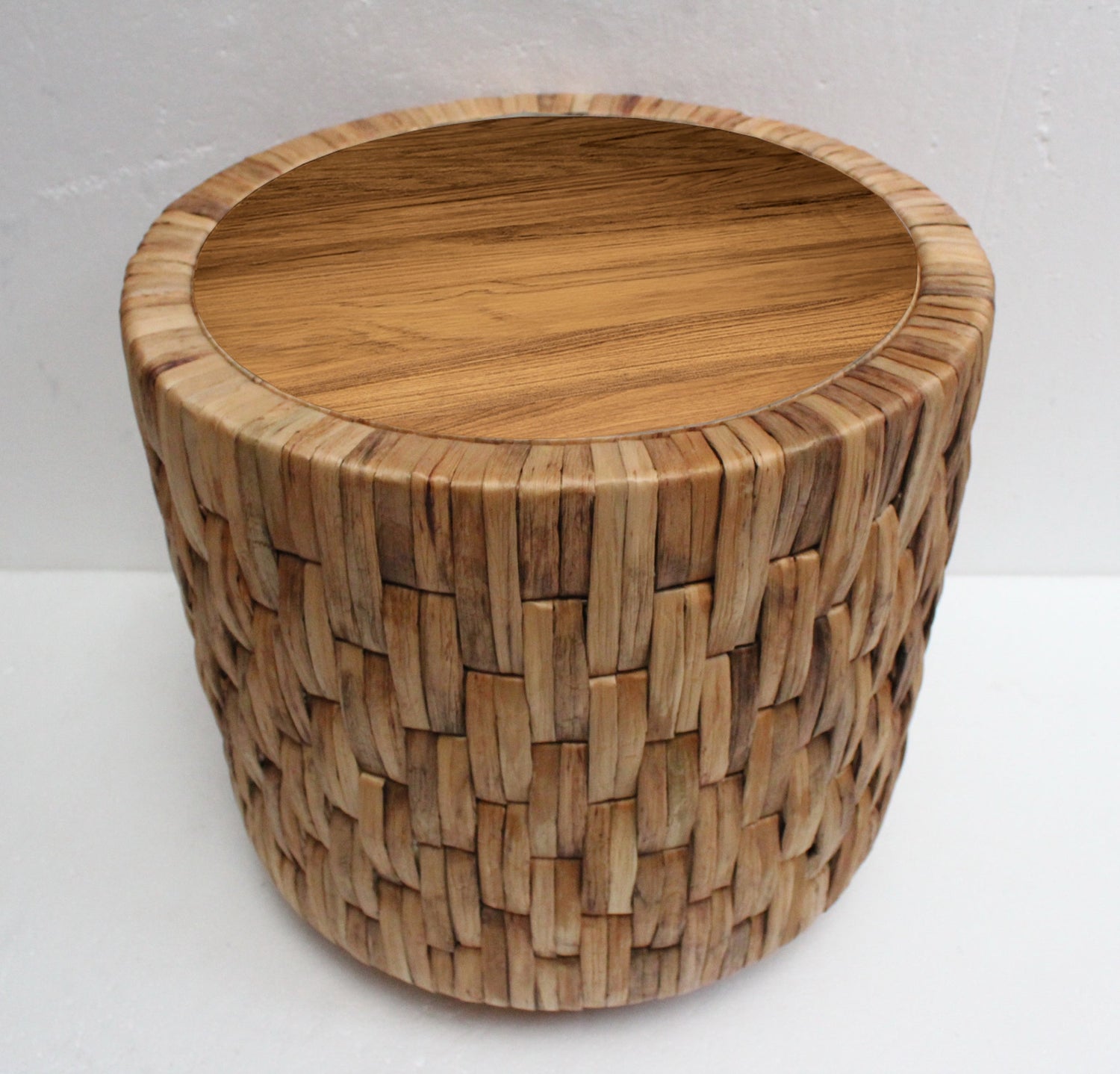 Puebla Woven Side Table