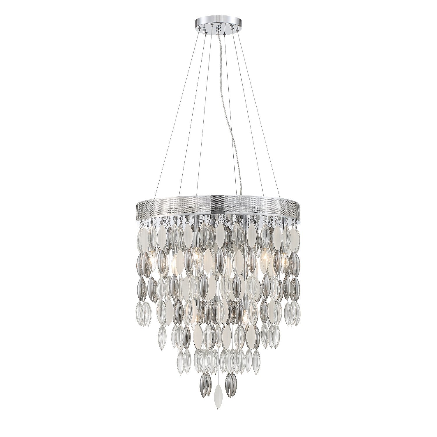 Hudson 22'' Polished Chrome Chandelier