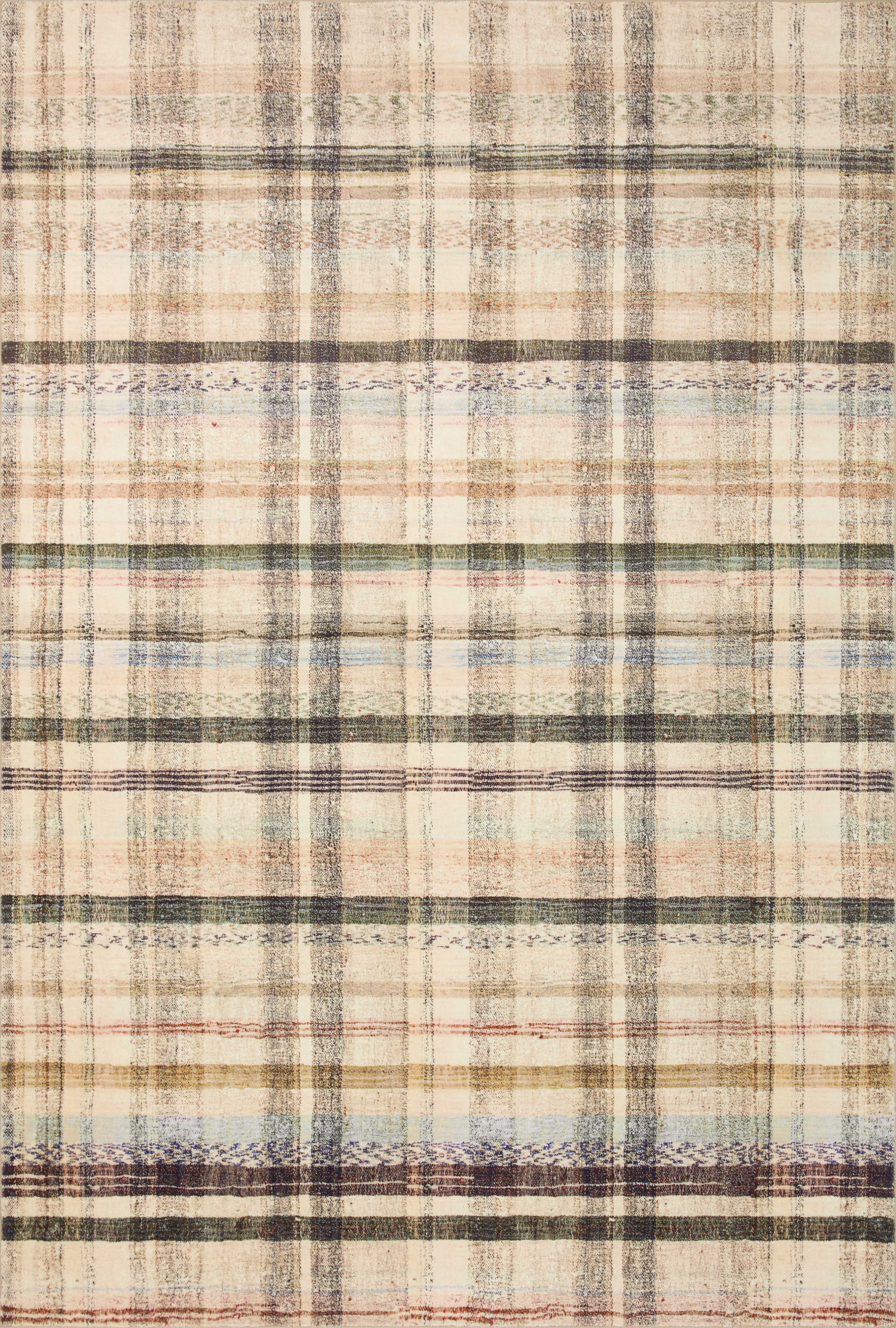 Chris Loves Julia x Loloi | Humphrey Collection | Ivory / Multi | HUM-02