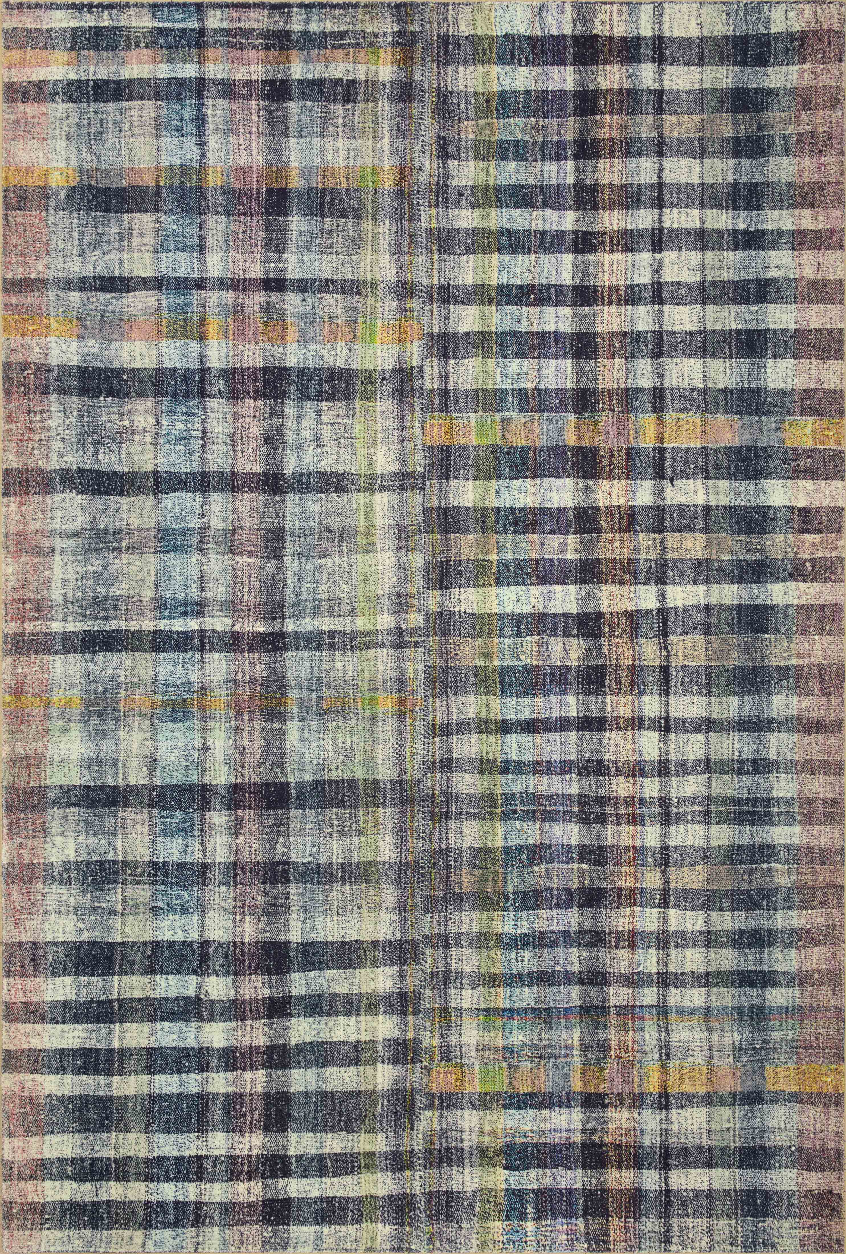 Chris Loves Julia x Loloi | Humphrey Collection | Plum / Multi | HUM-04