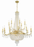Haywood 40'' Aged Brass Chandelier