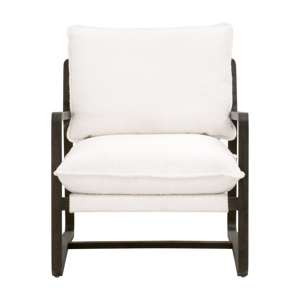 Hamlin Club Chair | Matte Brown Oak