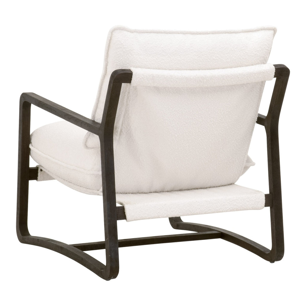 Hamlin Club Chair | Matte Brown Oak