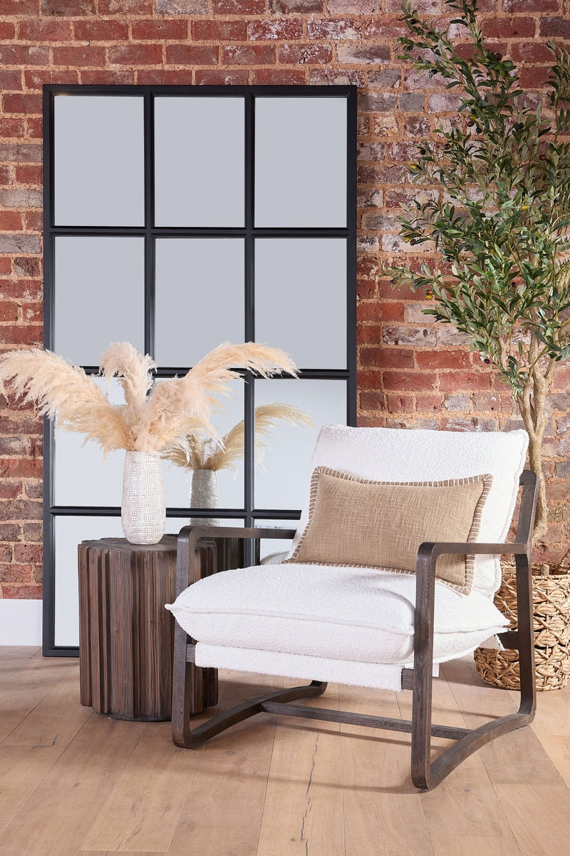 Hamlin Club Chair | Matte Brown Oak