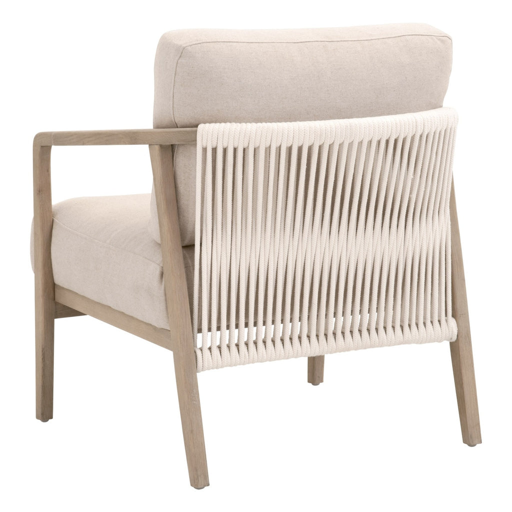 Harbor Club Chair | White Rope