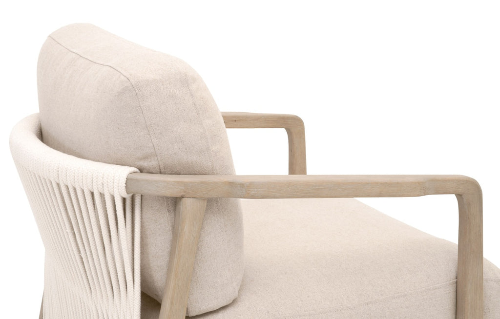 Harbor Club Chair | White Rope