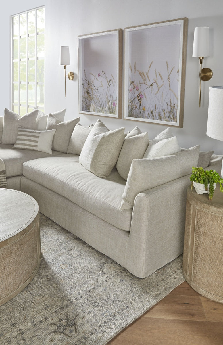 Haven 110" Lounge Slipcover LF Sectional