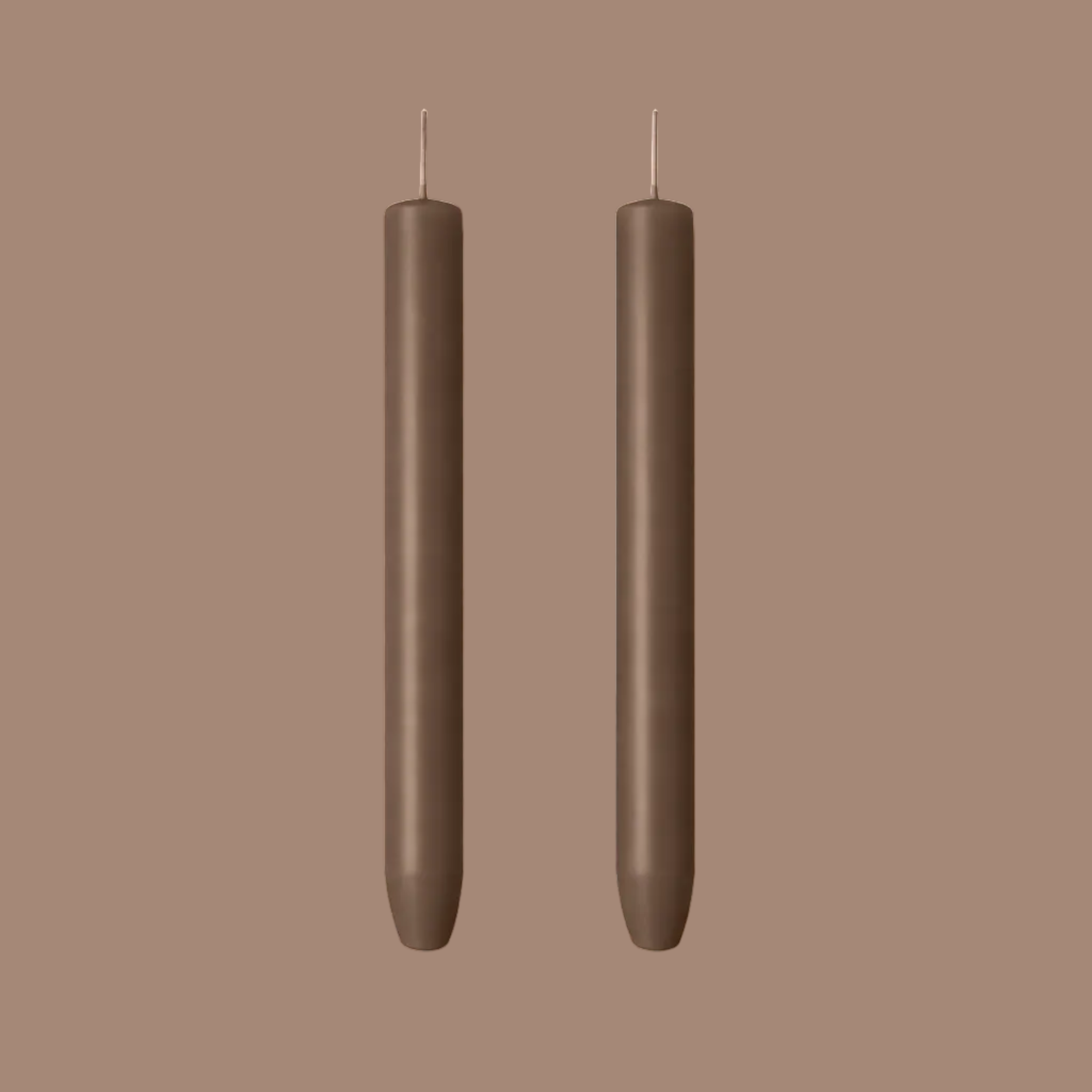 Blitzen Cylindrical Candles | Hazelnut