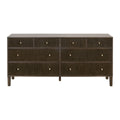 Highland 8-Drawer Double Dresser | Dutch Brown Oak