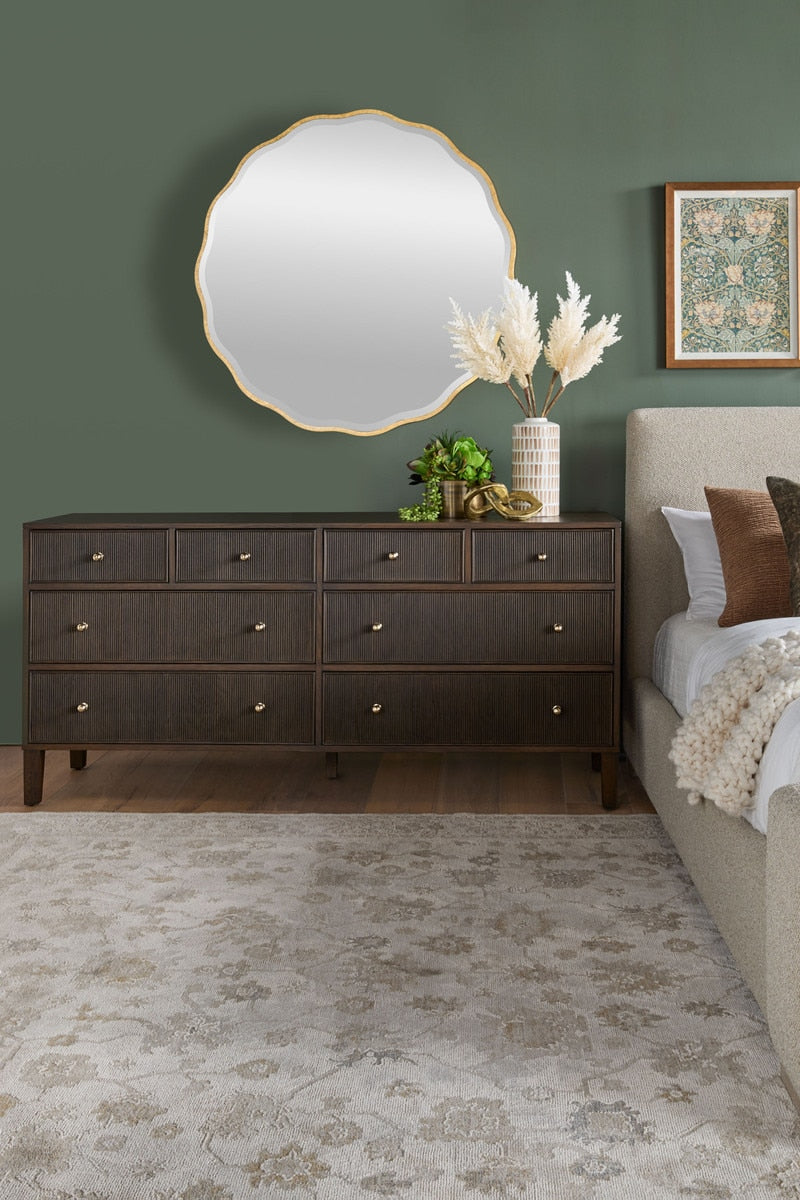 Highland 8-Drawer Double Dresser | Dutch Brown Oak