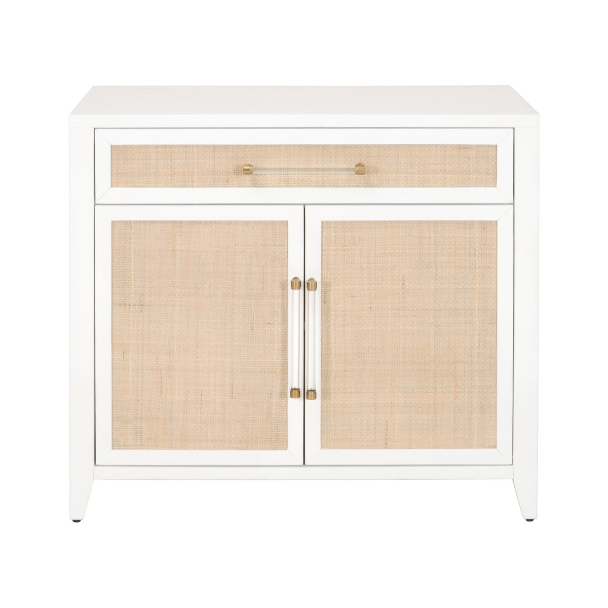 Holland Media Chest | Matte White
