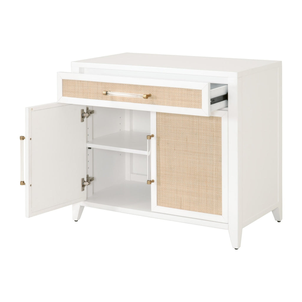 Holland Media Chest | Matte White