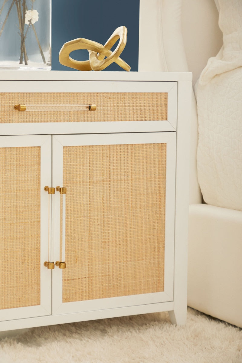 Holland Media Chest | Matte White