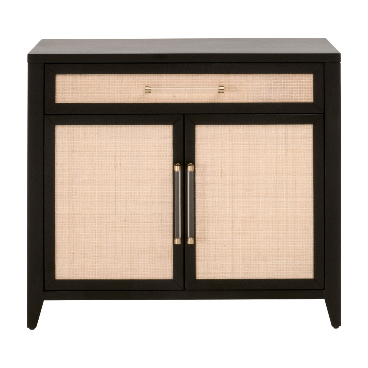 Holland Media Chest | Brushed Black Acacia
