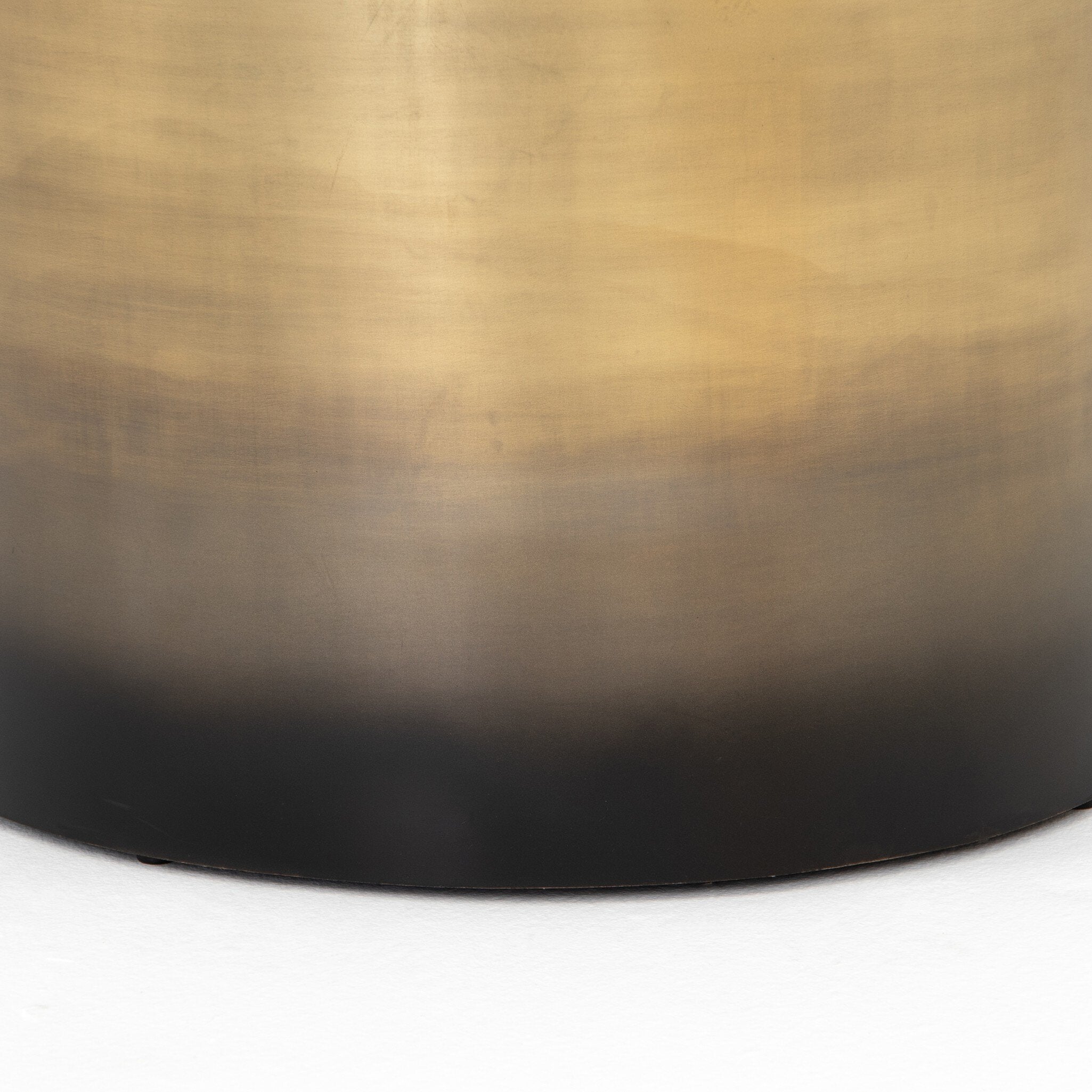 Cameron Ombre Bunching Table - Ombre Antique Brass