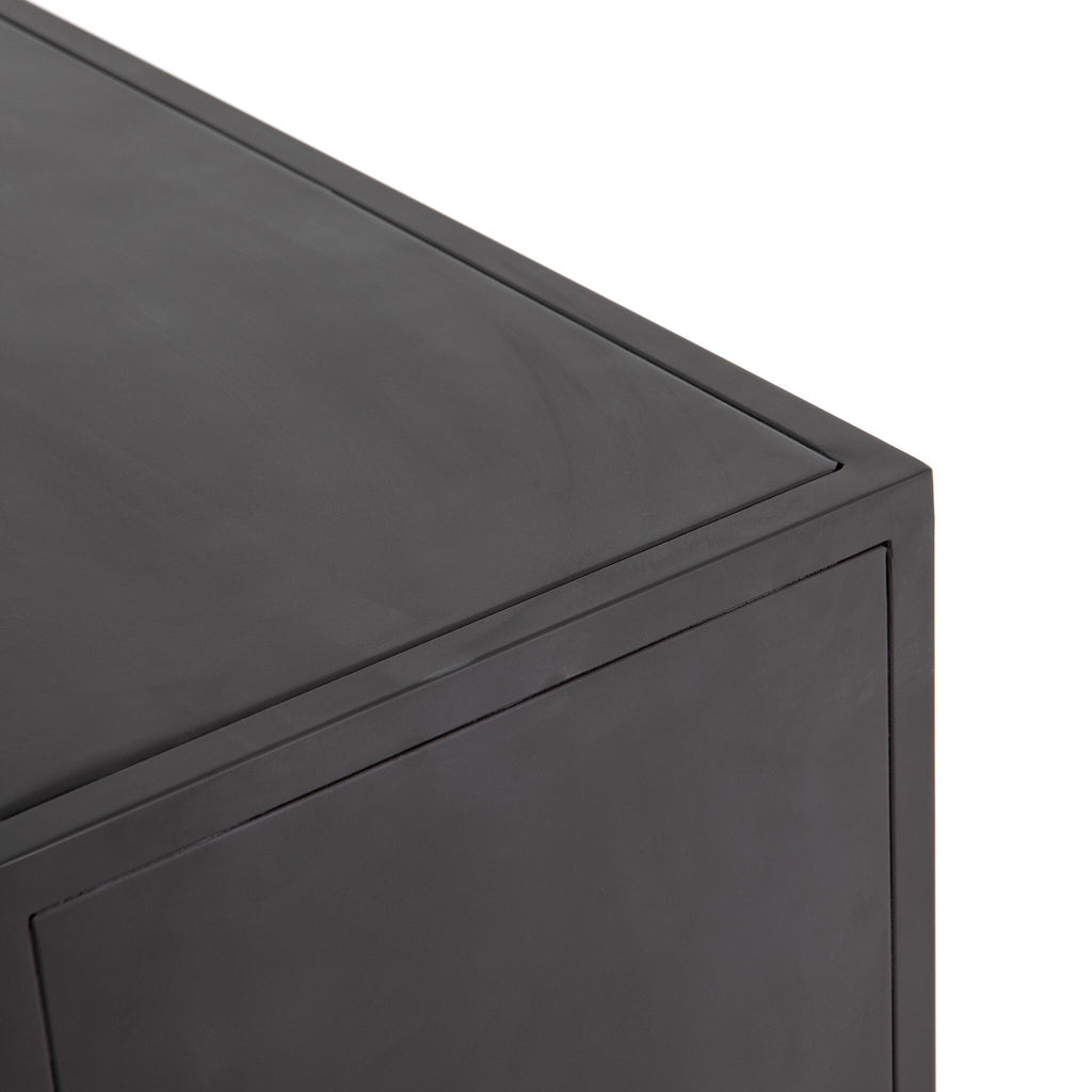 Stormy Media Console - Aged Brown