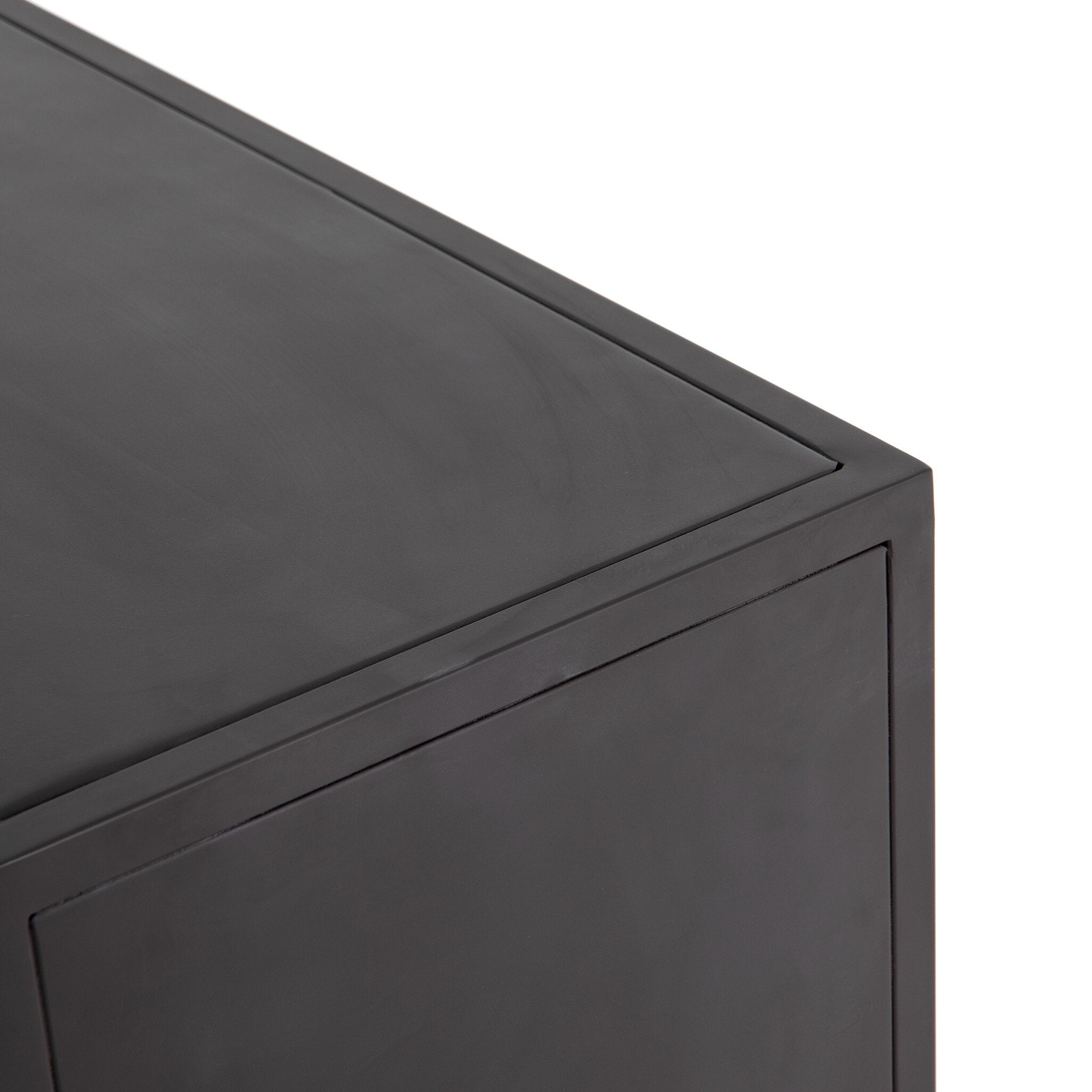 Stormy Media Console - Aged Brown