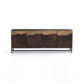 Stormy Media Console - Aged Brown