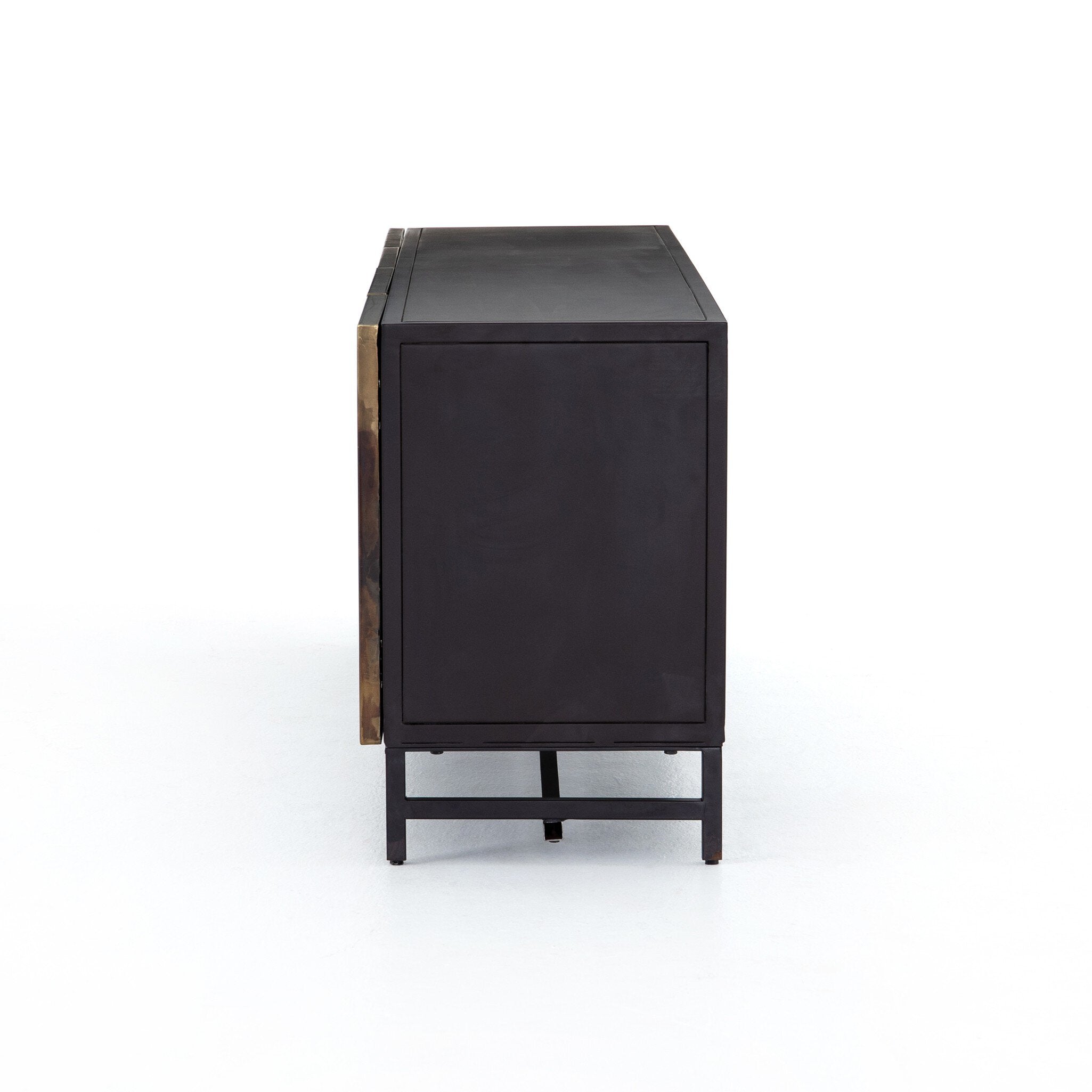Stormy Media Console - Aged Brown