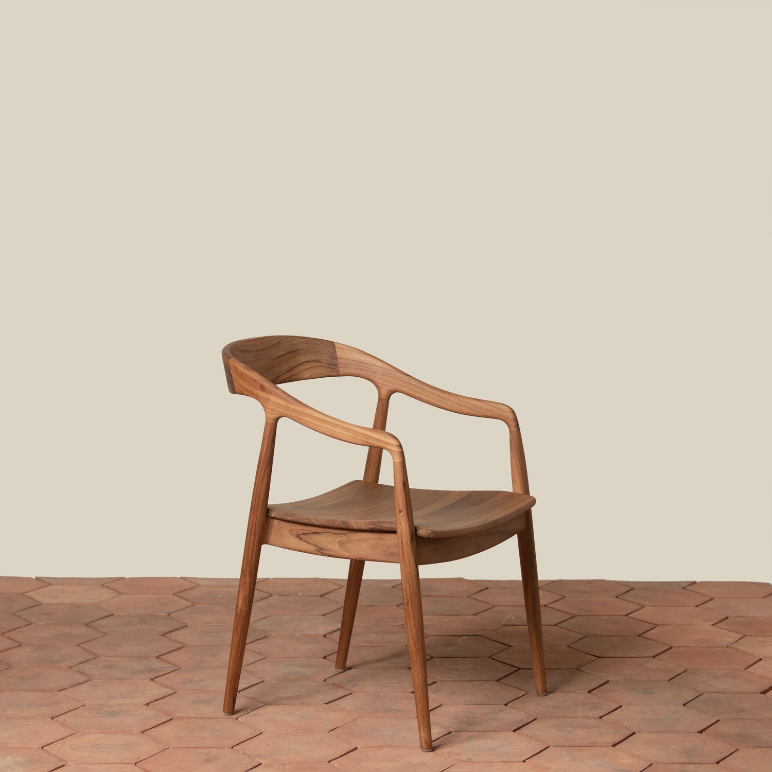 Ingrid Arm Chair in Teak