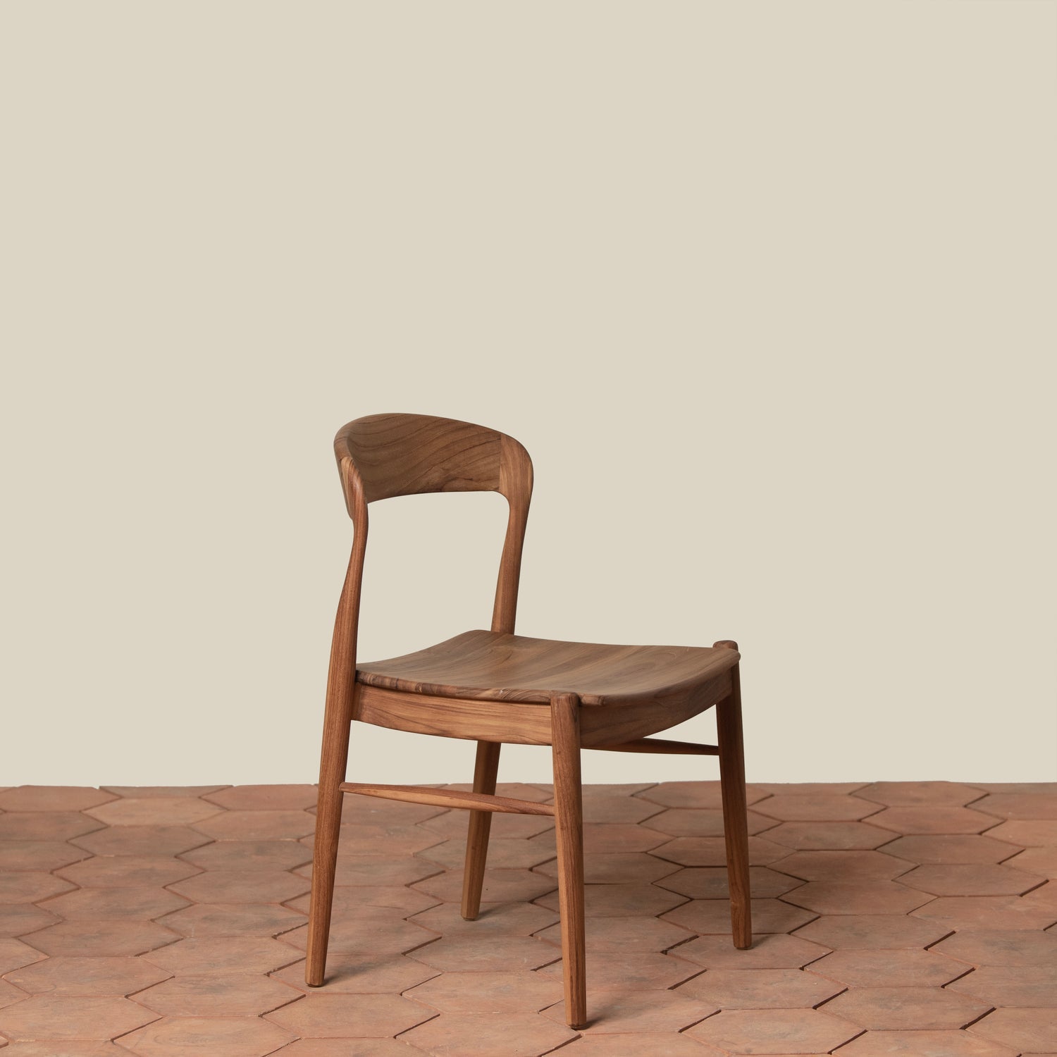 Ingrid Side Chair in Teak