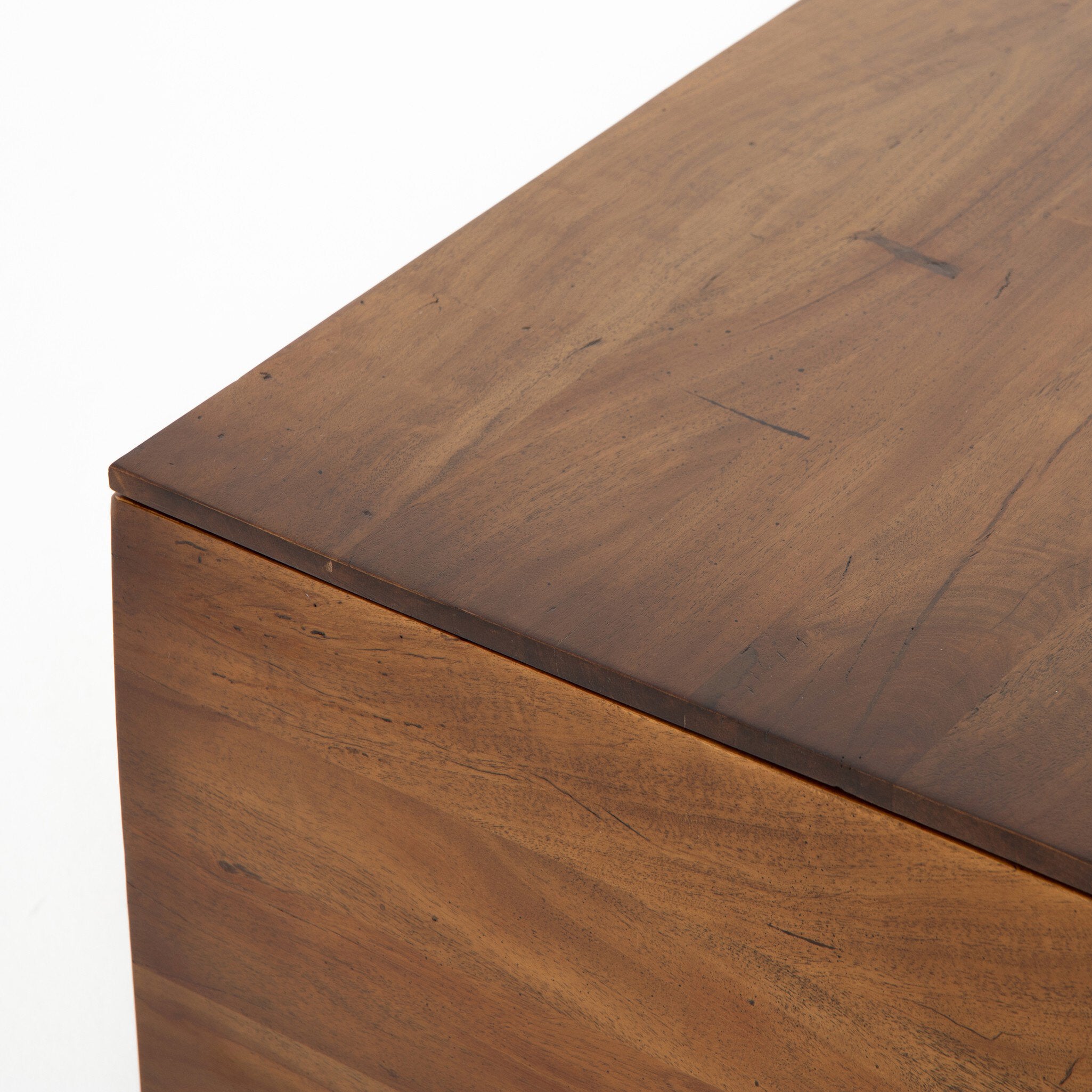 Duncan Storage Coffee Table - Reclaimed Fruitwood