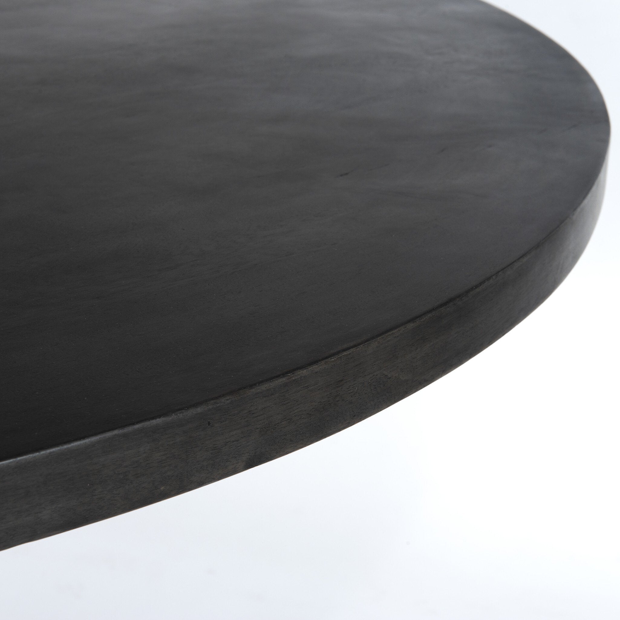 Kesling Round Dining Table - Coal Mango
