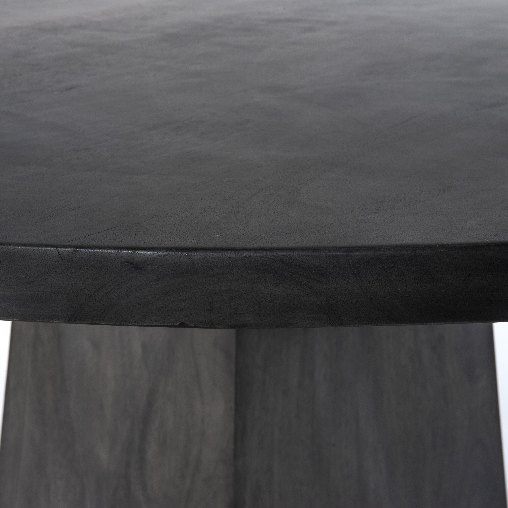 Kesling Round Dining Table - Coal Mango