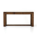 Everton Kitchen Island - Polished White Marble