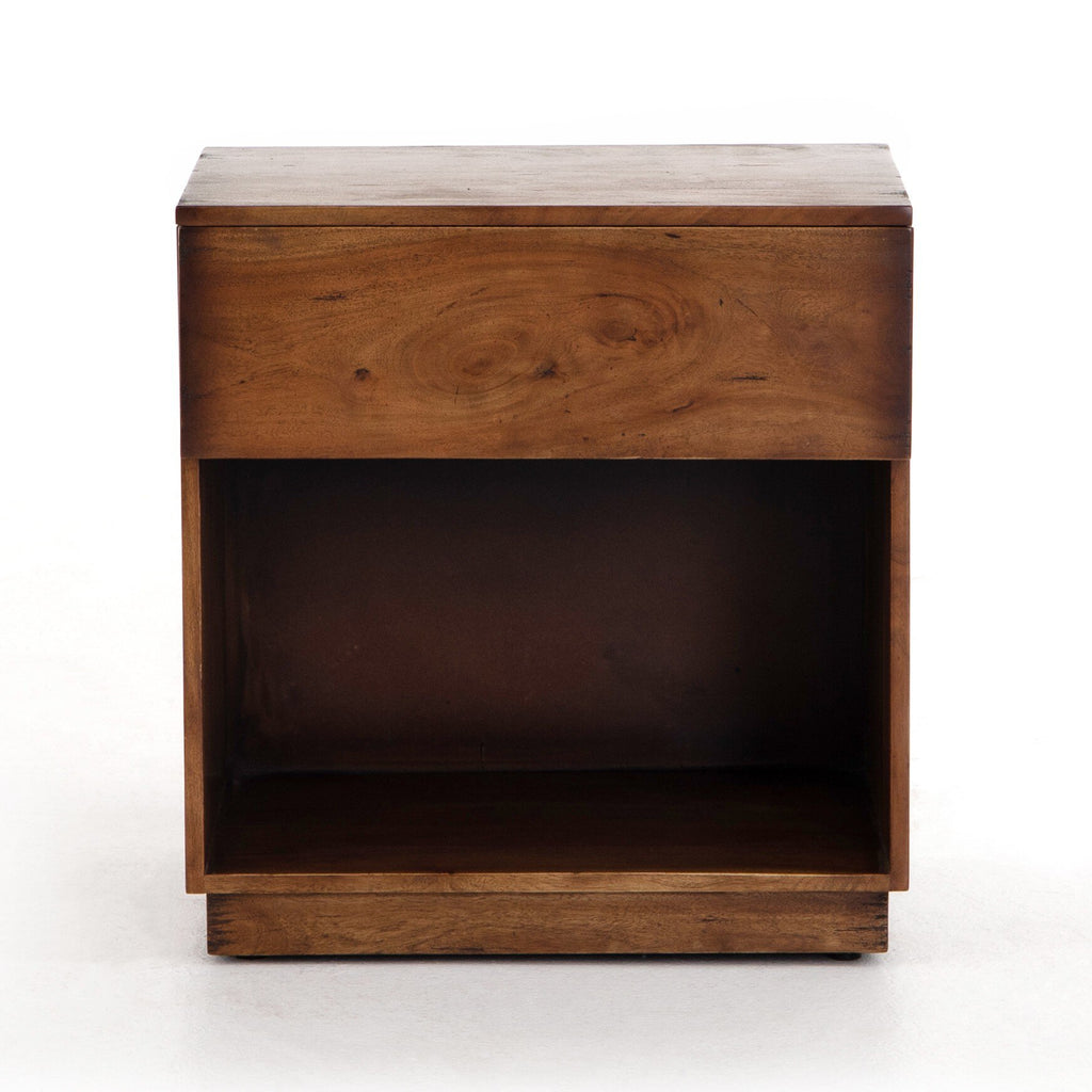 Duncan Nightstand - Burnt Fruitwood