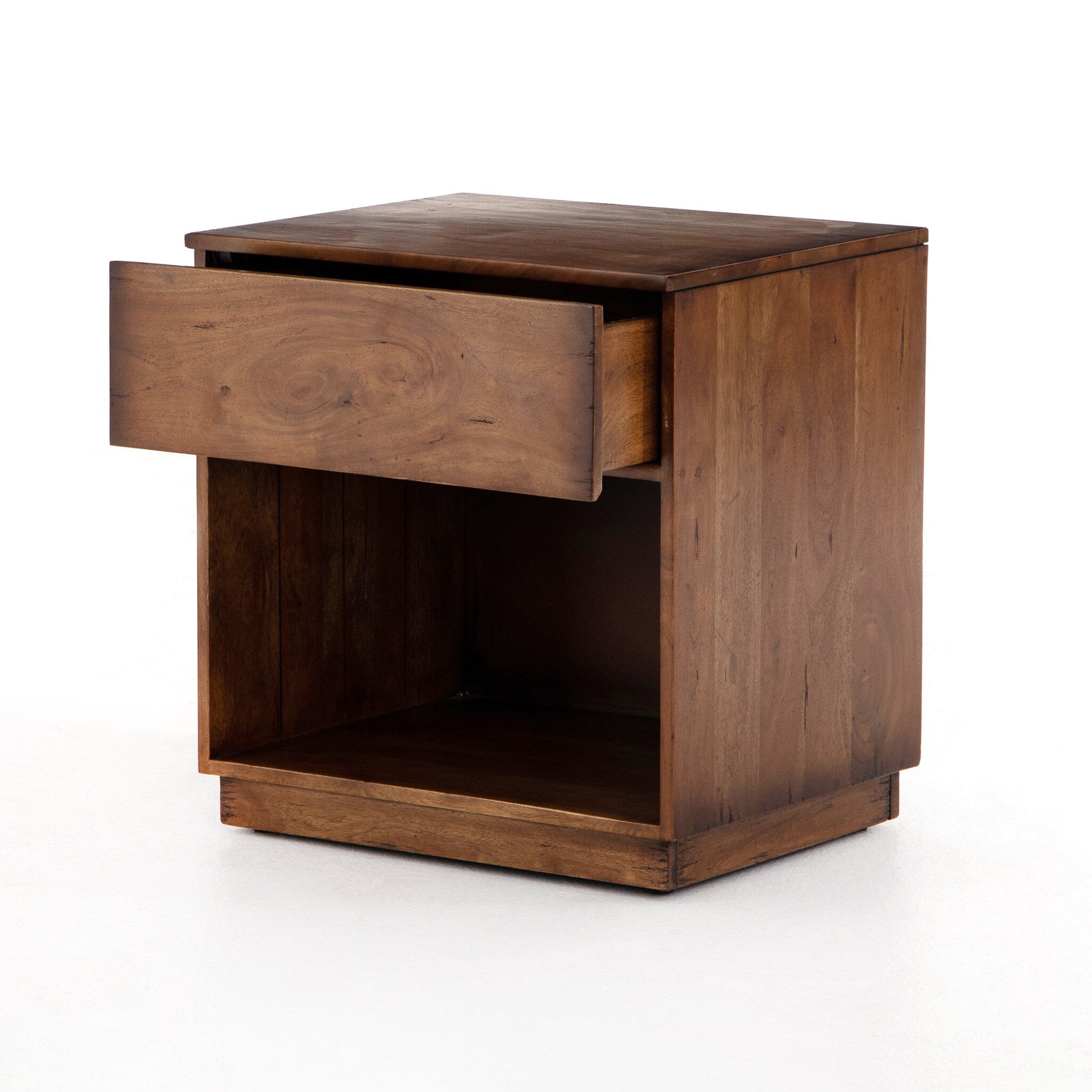 Duncan Nightstand - Burnt Fruitwood
