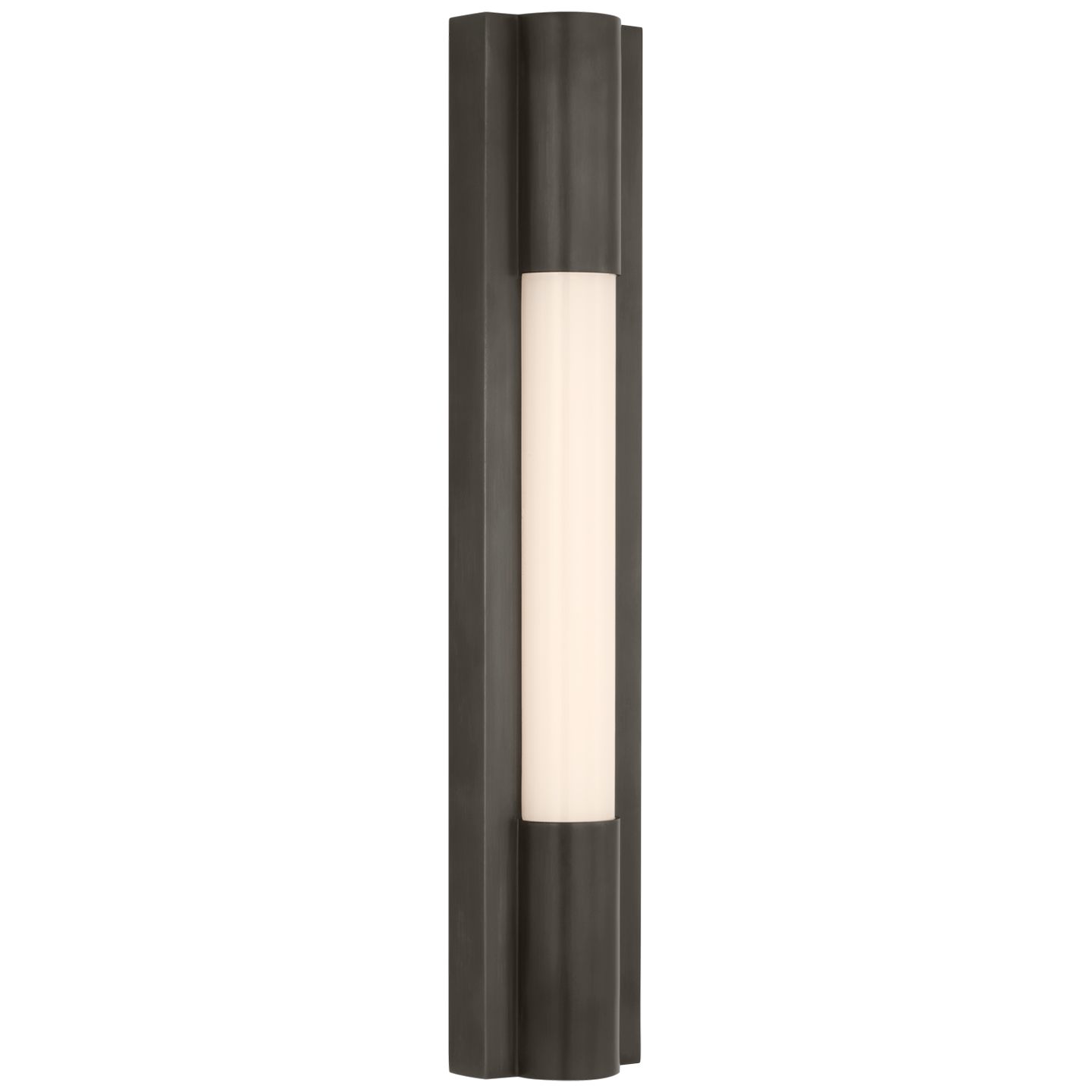 Ellington 16" Slimline Bath Light | Bronze | White Glass