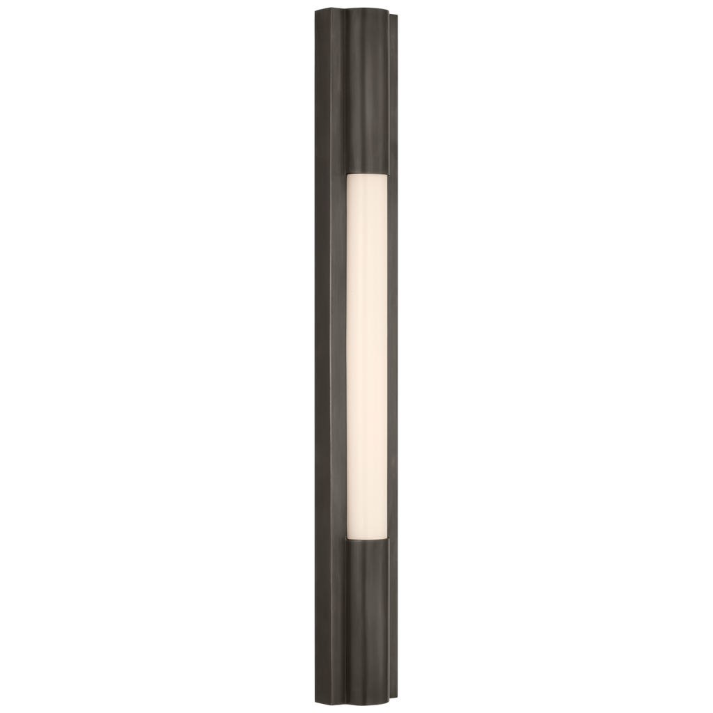 Ellington 24" Slimline Bath Light | Bronze | White Glass