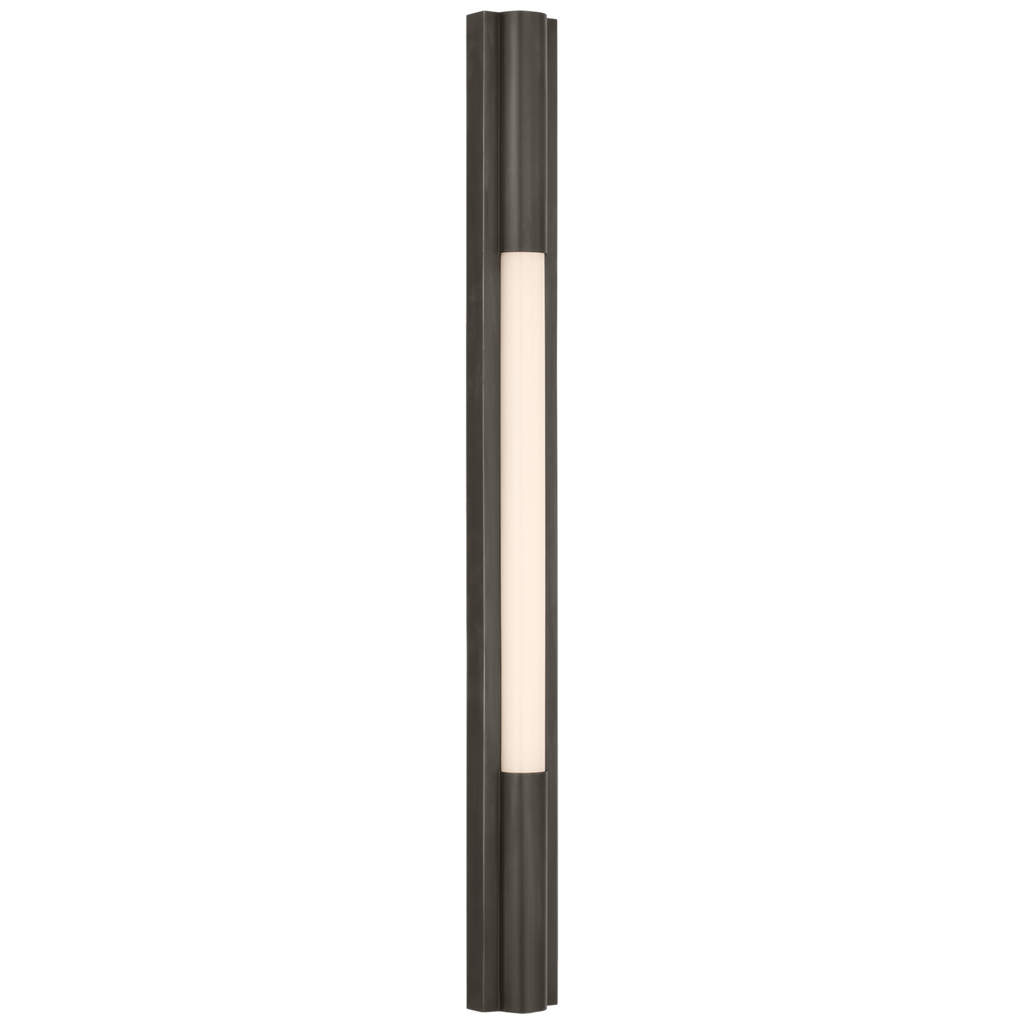 Ellington 32" Slimline Bath Light | Bronze | White Glass
