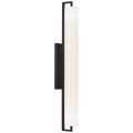 Bowen 28" Linear Bath Sconce | Bronze | White Glass Shade