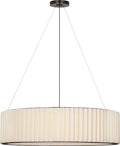 Palati Extra Large Hanging Shade | Bronze | Linen Shade