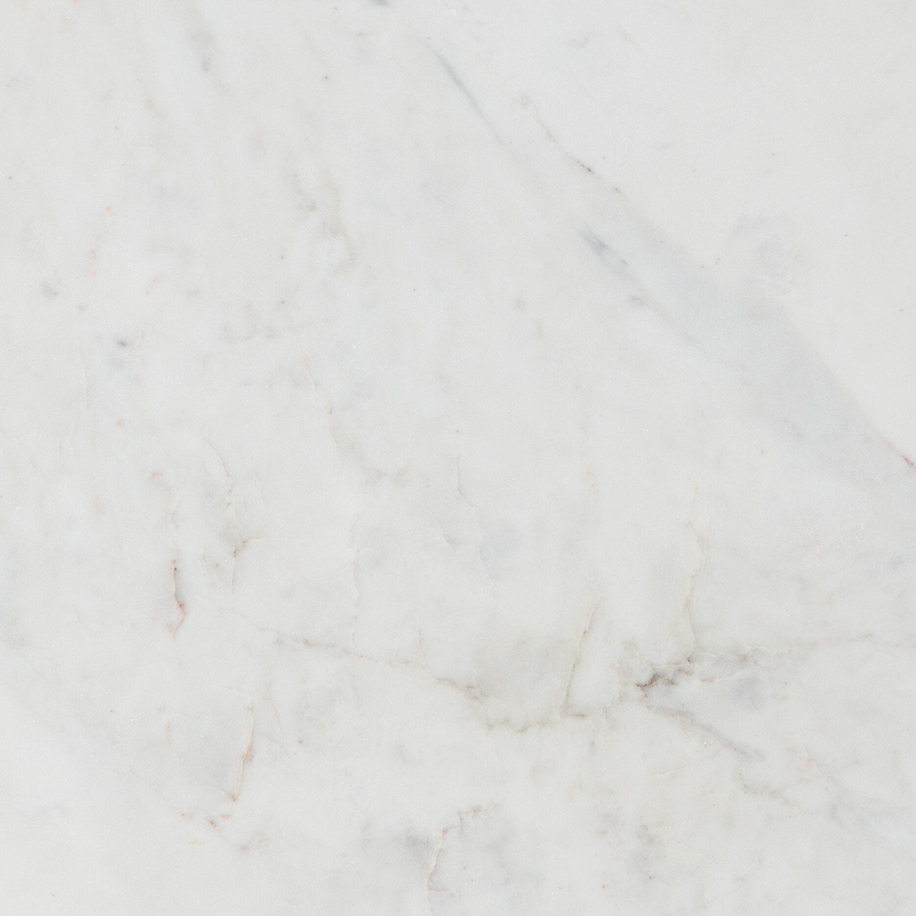 Kiva End Table - Polished White Marble