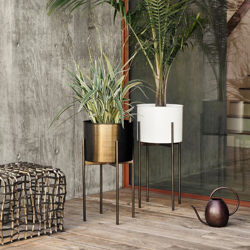 Jed Planter - Weathered Brass