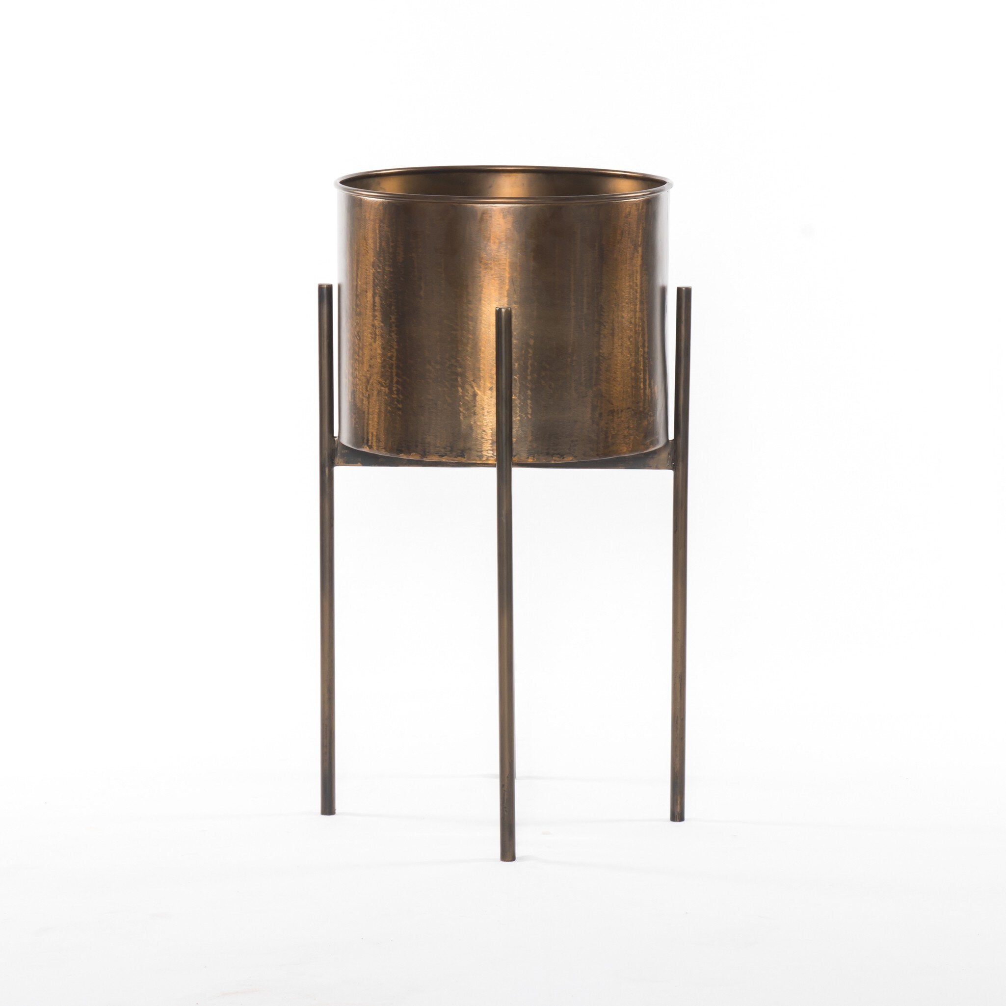 Jed Planter - Weathered Brass