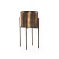 Jed Planter - Weathered Brass