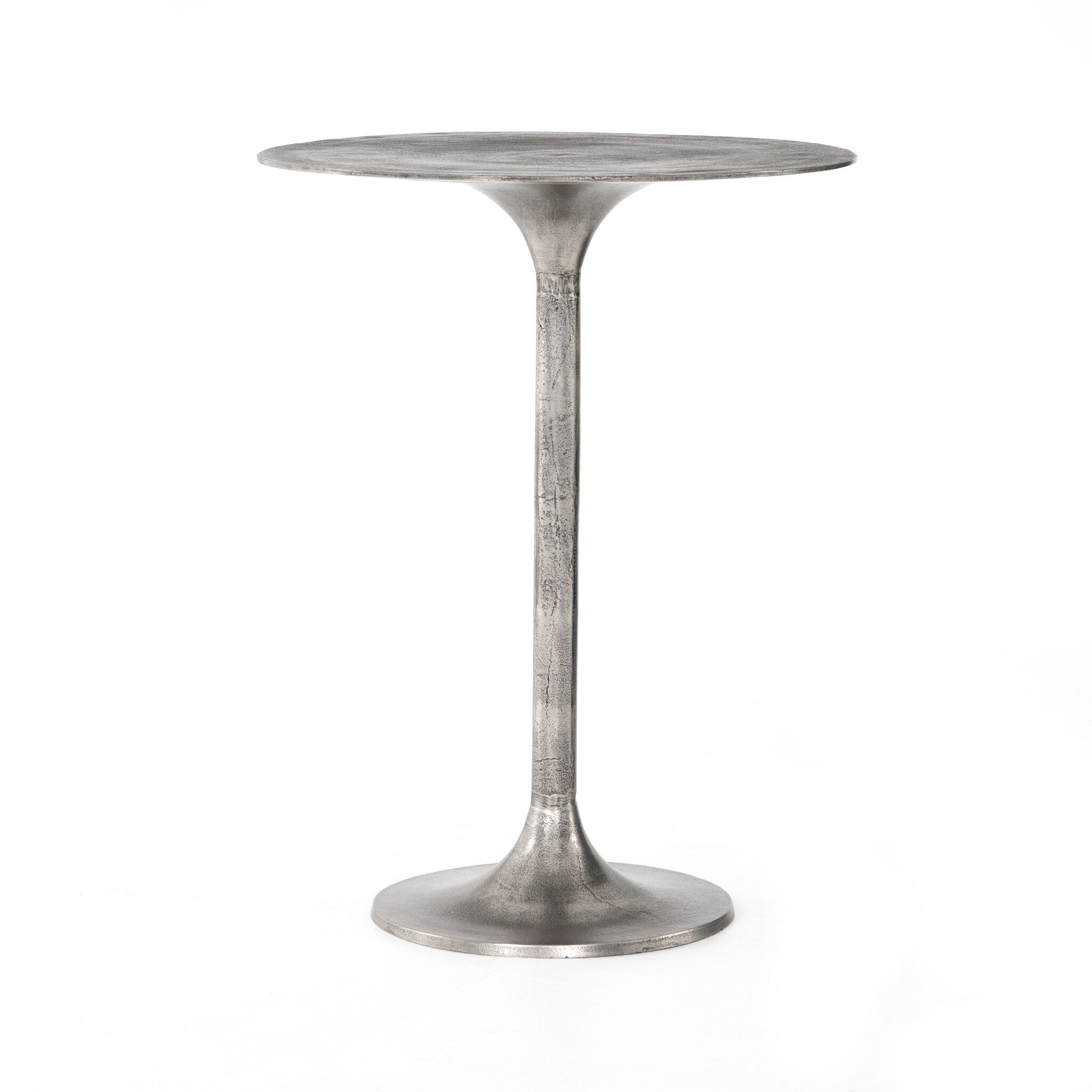 Simone Bar + Counter Table - Raw Antique Nickel