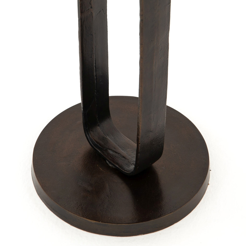 Douglas End Table - Antique Rust