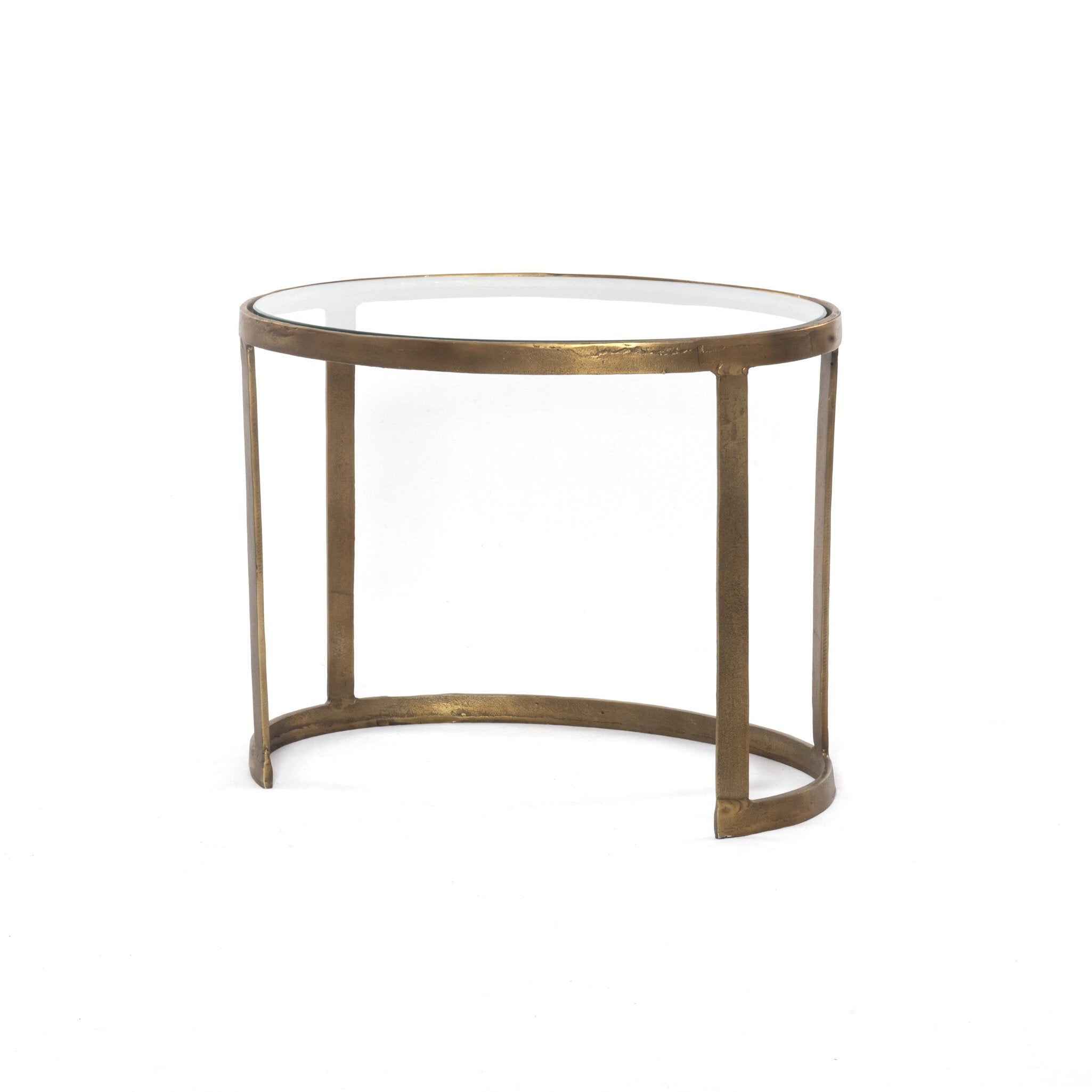 Calder Nesting Coffee Table - Polished White Marble