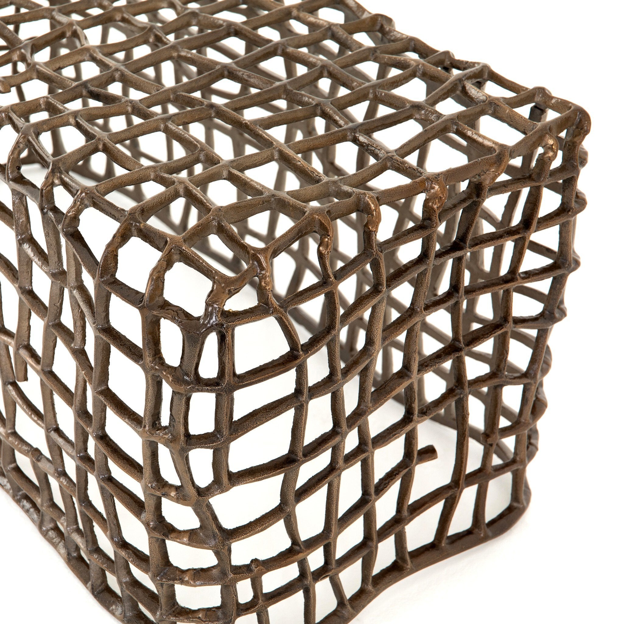 Zander Outdoor Bench - Aged Bronze