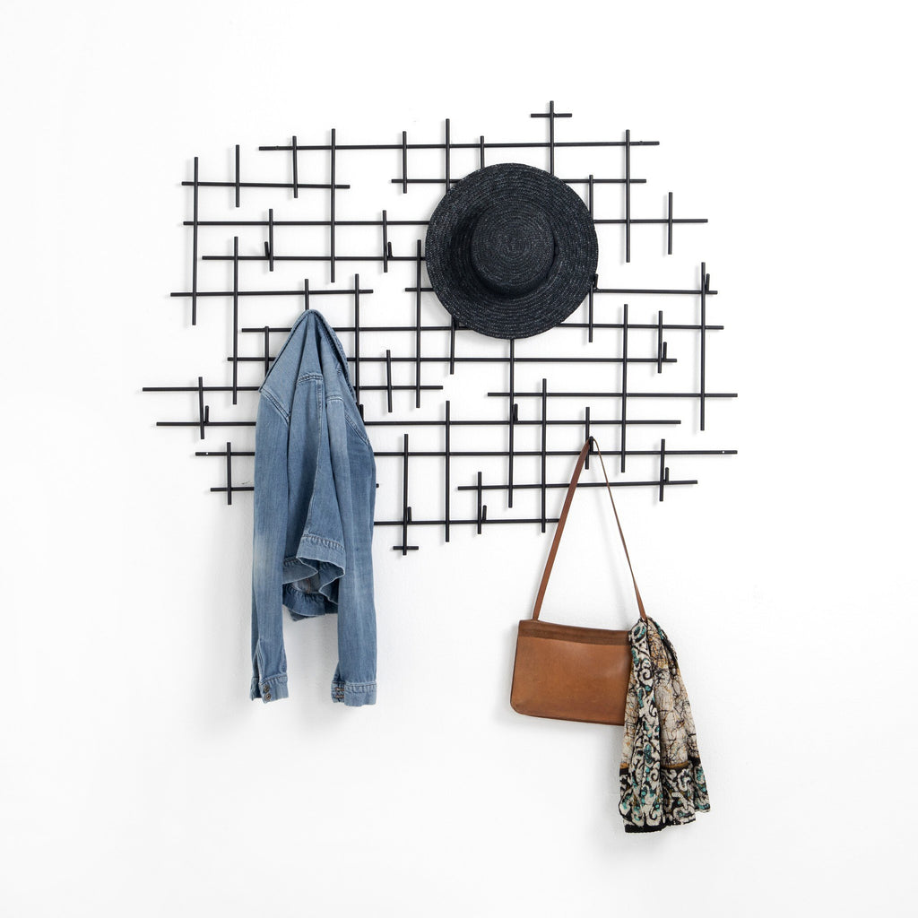 Crossin Coat Rack - Iron Matte Black