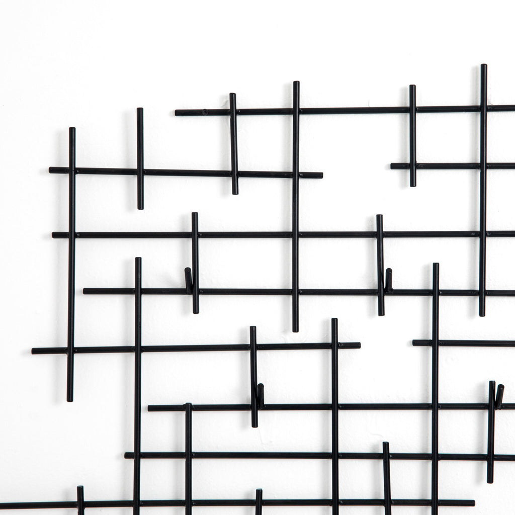 Crossin Coat Rack - Iron Matte Black