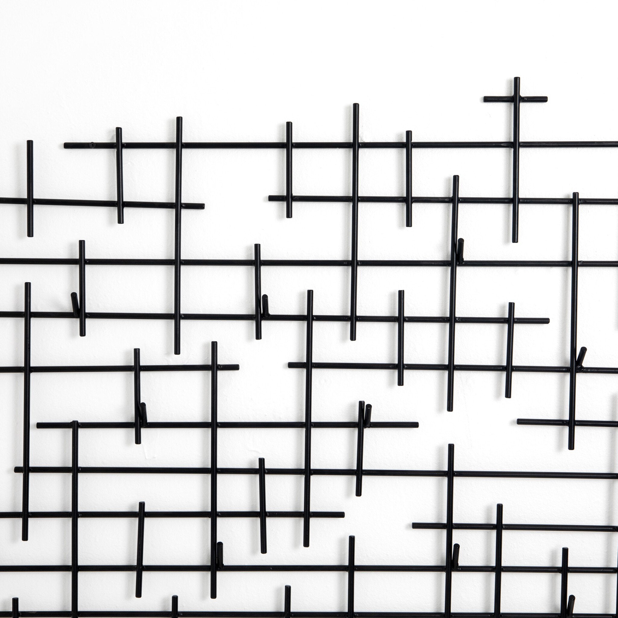 Crossin Coat Rack - Iron Matte Black