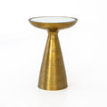 Marlow Mod Pedestal Table - Ash Glass